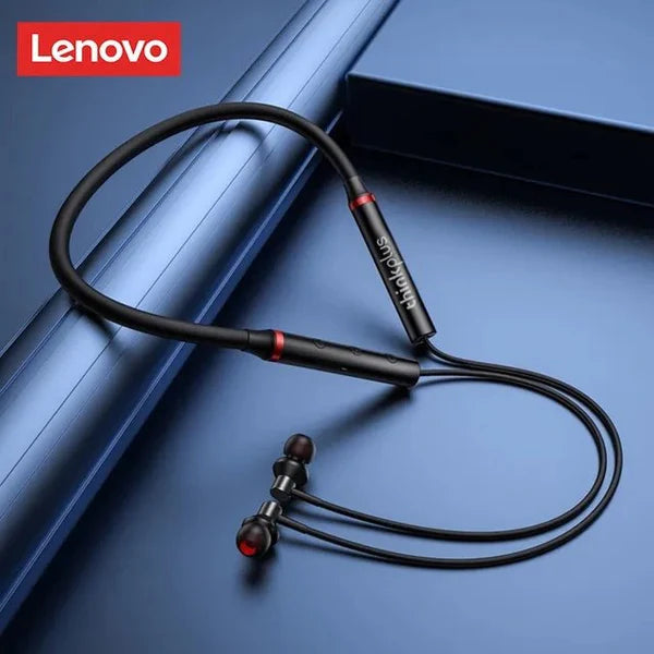 HE05X Wireless Bluetooth Neckband Earphones with Mic | Magnetic Sports Headset