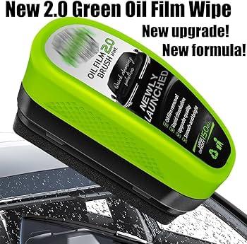 Oil Film Cleaning Brush Glass Cleaning Board Car Windshield Cleaner and Remover Powerful Visual Effect Enhancer | Assorted Colors