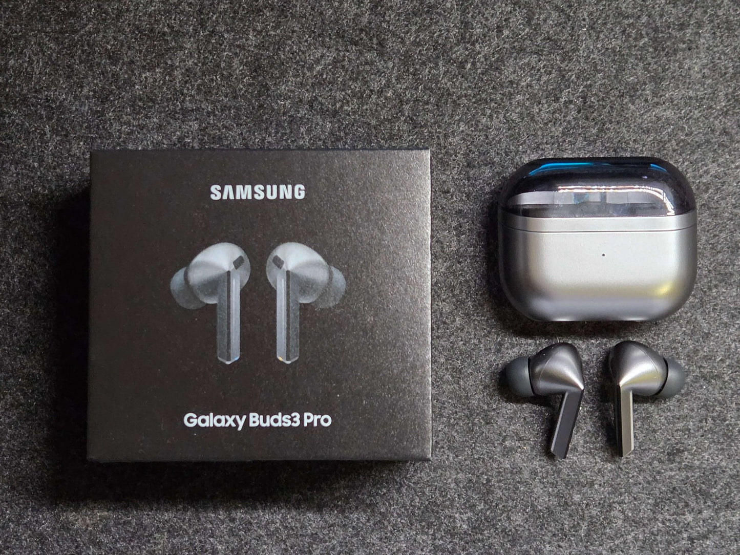 Samsung Galaxy Buds 3 Pro | Silver | ANC Wireless Bluetooth Earbuds with Adaptive AI & Immersive Sound