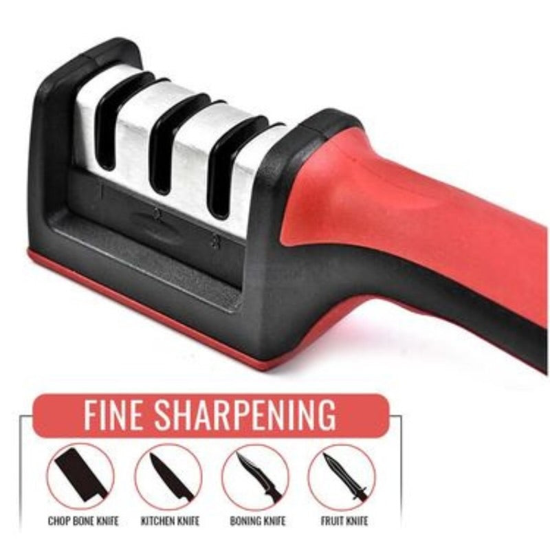 3-in-1 Knife Sharpener | 3-Stage Blade Restorer