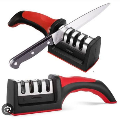 3-in-1 Knife Sharpener | 3-Stage Blade Restorer