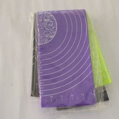 Silicone Roti & Baking Mat | Non-Stick Dough Rolling Sheet with Measurement Guide