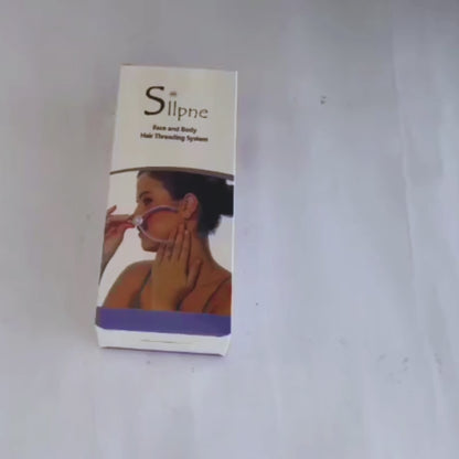 Sipne Face and Body Hair  Threading System | Cotton Threading Device for Eyebrows Face & Body | Random Color